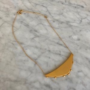 Madewell Gold Statement Necklace